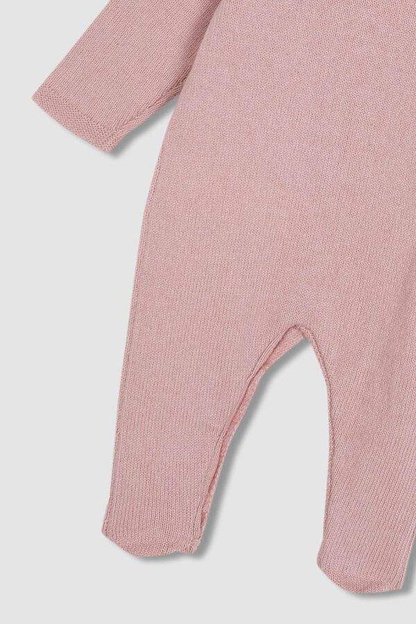 Gocco Boneco de pano ponto comprida mudan&ccedil;a de ponto no peito rosa rosa