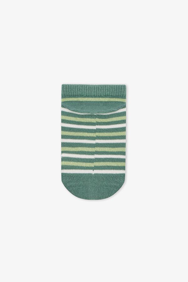 Penti Pack 3 calcetines cortos dino rayas estampado