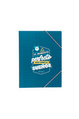 Mr. Wonderful Carpeta con hojas transparentes estampado