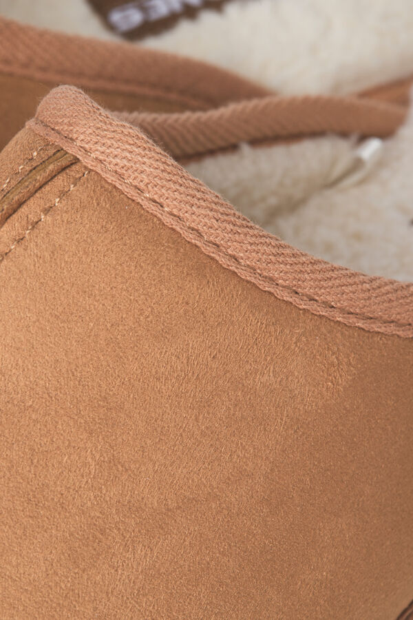 Jack & Jones Microfibre slippers nude
