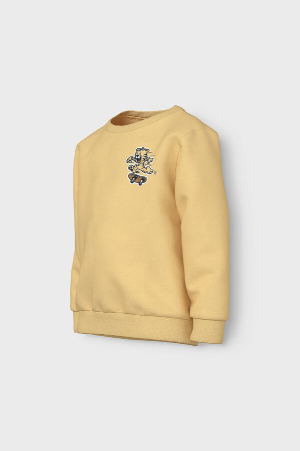 Womensecret Tiger skate sweatshirt for boy yellow