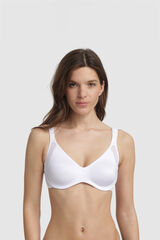 Womensecret Generous Minimizer minimising bra fehér