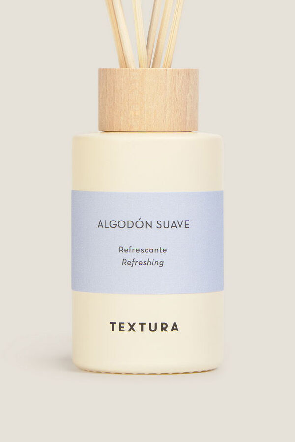 Textura Mikado de algod&atilde;o macio bege