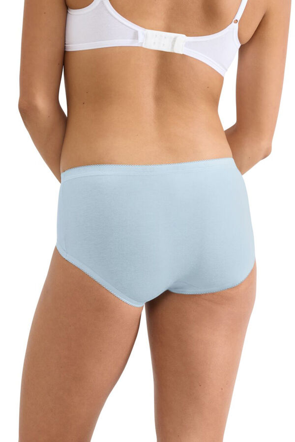 Sloggi Pack 3 bragas cl&aacute;sicas midi azul