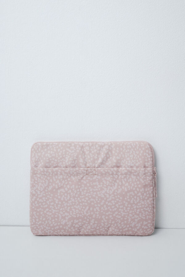 Women'secret Animal print laptop case nude