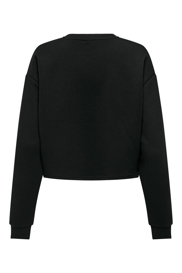 Womensecret Essential sweatshirt Crna