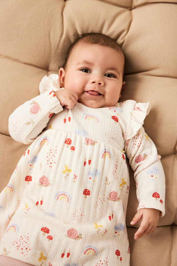 Womensecret Baby's dress with detail Bijela