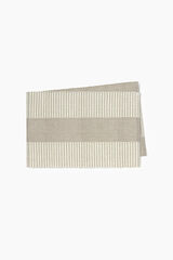Womensecret Mantel individual de algodón combinado  beige