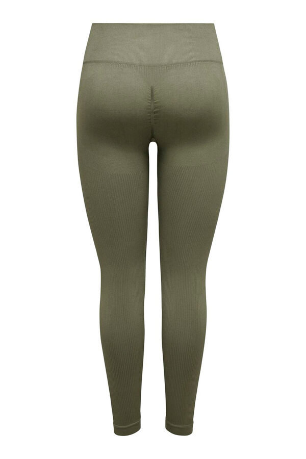 Womensecret Long seam-free leggings vert