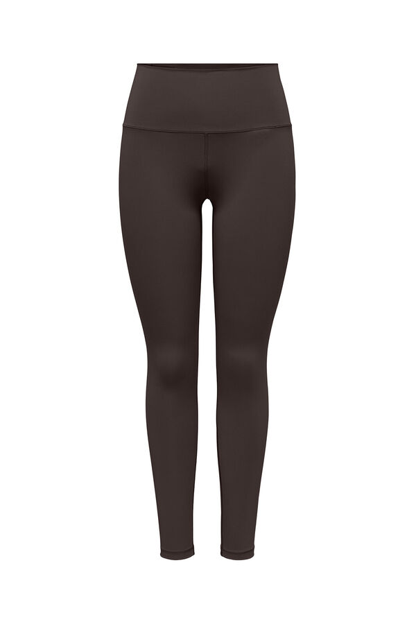 Only Play Legging JAM tiro extra alto marr&oacute;n