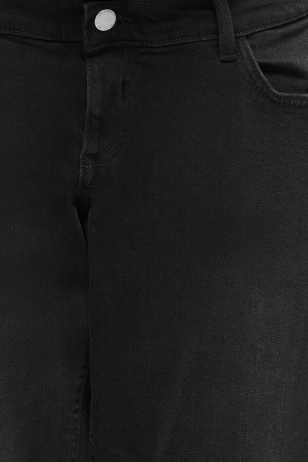 Only Maternity Straight maternity jeans black