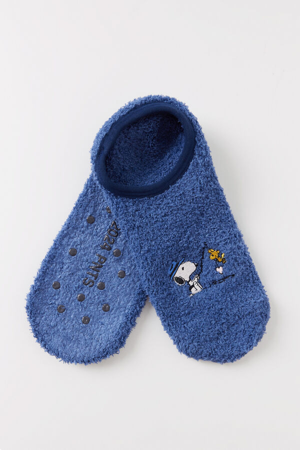 Womensecret Snoopy blue invisible socks   blue