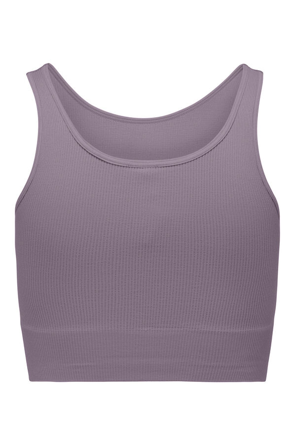Only Play Sujetador deportivo Seamless tirantes morado/lila