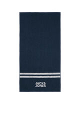 Jack & Jones 100% cotton beach towel blue