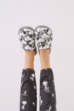 Womensecret Grey Snoopy print slippers grey