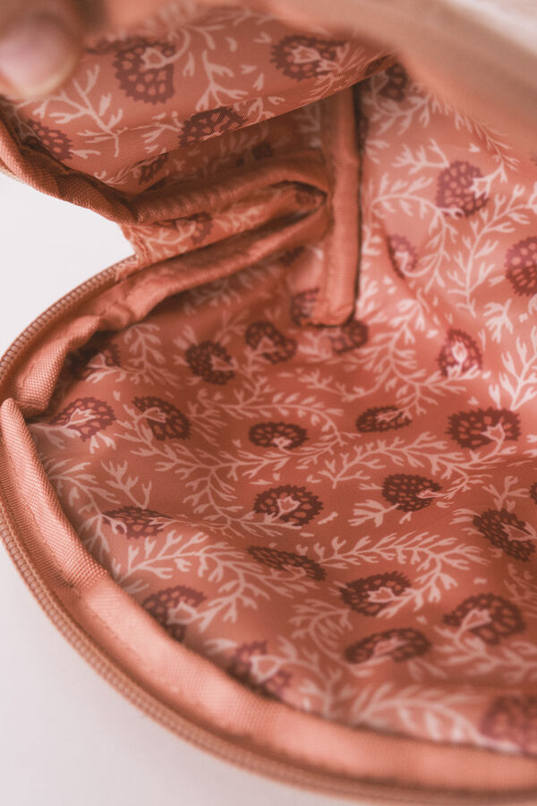 Women'secret Small pink patent leather vanity case bag pink