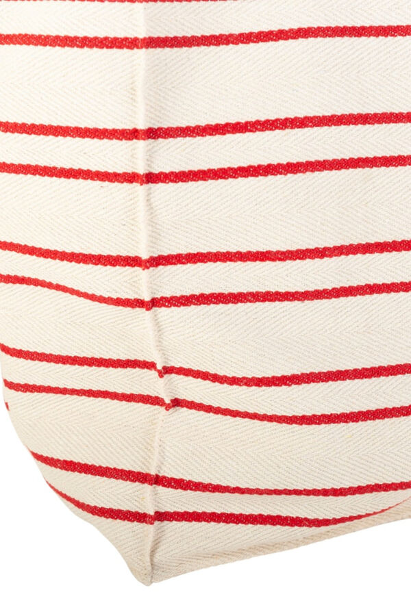 Kbas Sac de plage en toile rouge