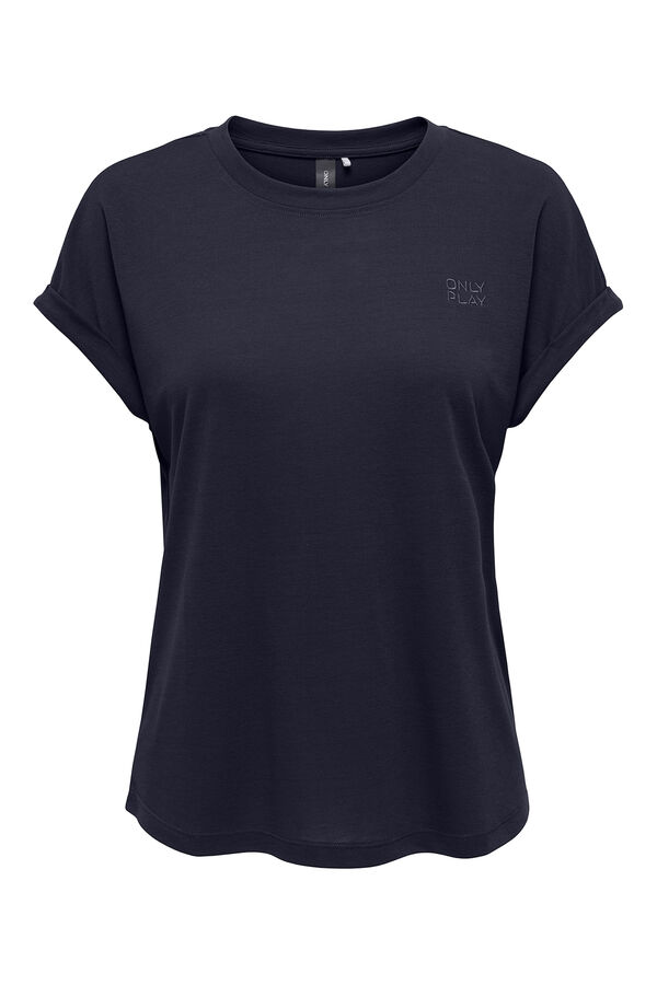Only Play Camiseta manga corta azul