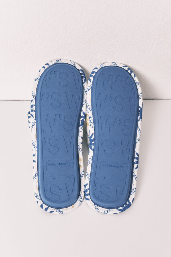 Women'secret Multicoloured slippers travel pack soles beige