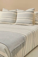 Womensecret Textured striped cotton duvet cover Plava