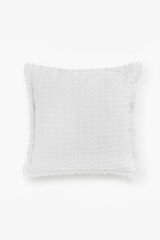 Womensecret Panal white 60 x 60 cushion cover blanc