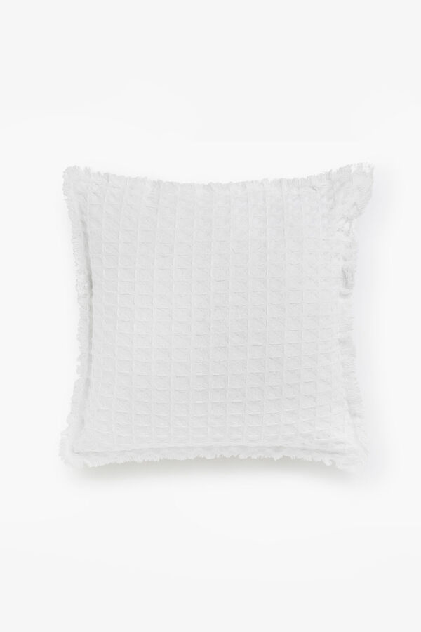 Womensecret Panal white 60 x 60 cushion cover fehér