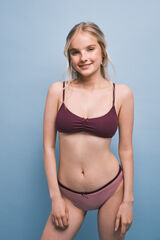 HI&BYE Pink cotton 3-pack classic panties pink