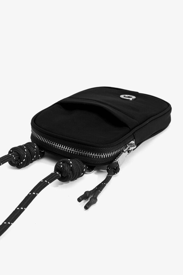Vilanova Bolso para M&oacute;vil de Nailon negro