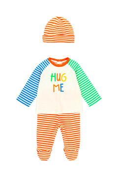 Womensecret Pack knit striped for baby  Weiß