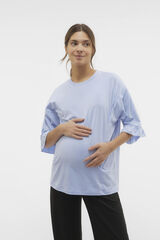 Womensecret Maternity and nursing top with 2/4 sleeves  bleu