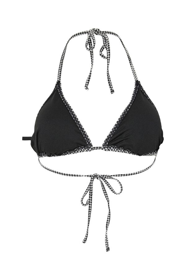 Pieces Fine strap bikini top green