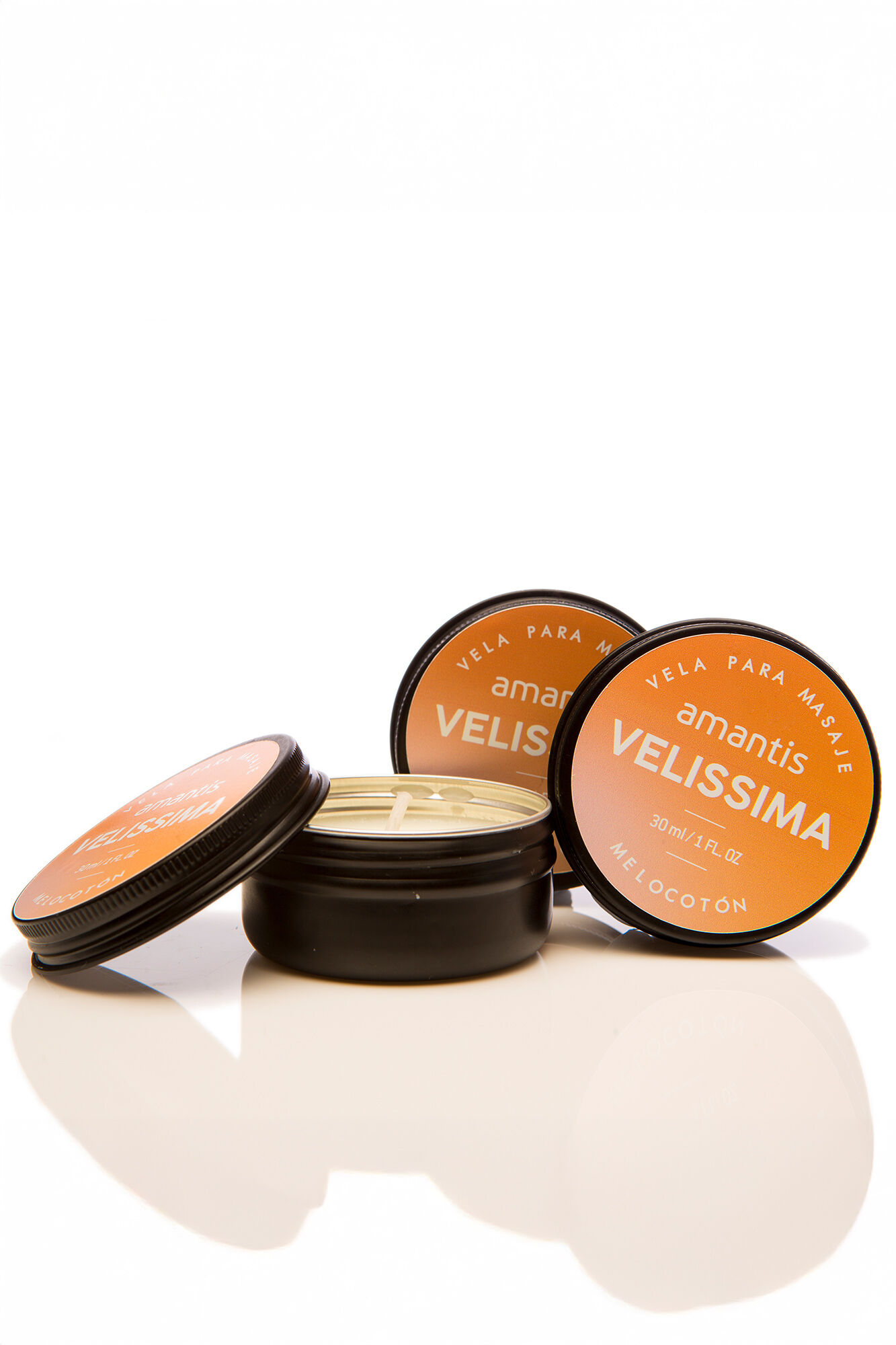 Amantis Vela masaje velissima melocot&oacute;n