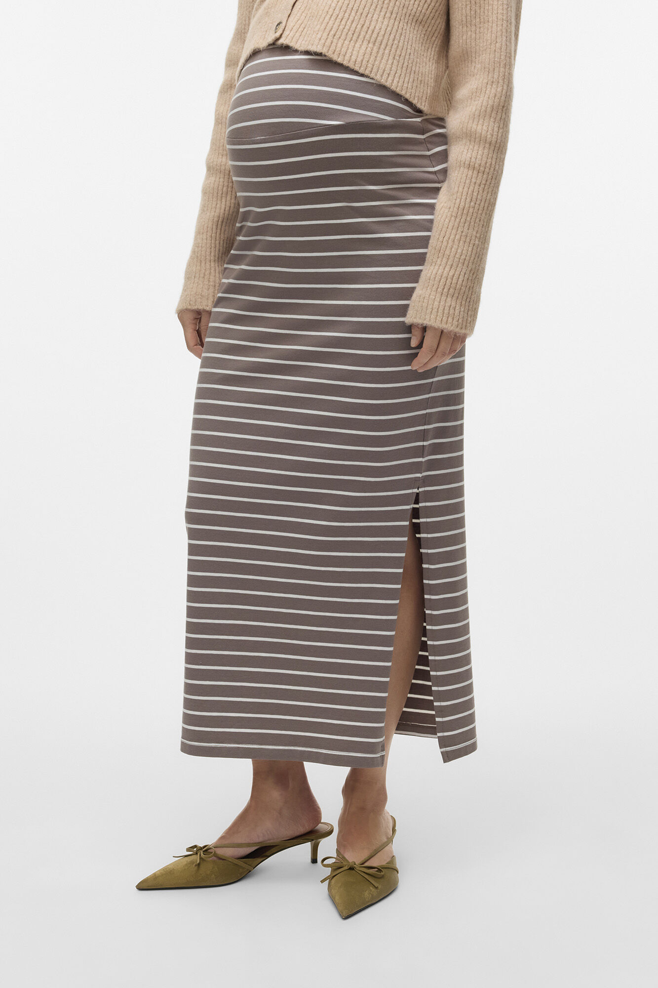 Mamalicious Langer Maternity aus Baumwolle