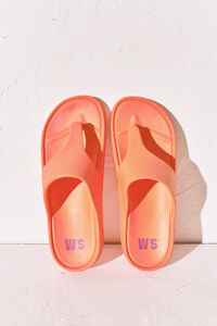 Women'secret Chanclas goma eva naranja