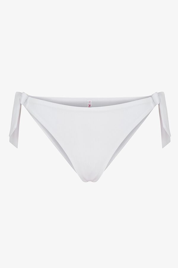 Penti Braga bikini brasile&ntilde;a lazos blanco