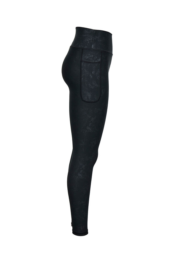 Only Play High-waisted and side pocket leggings black