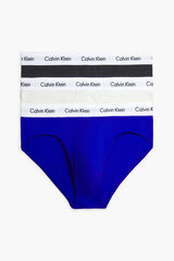 Calvin Klein Pack of 3 Cotton Stretch briefs  imprim&eacute;
