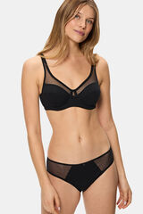 DIM Generous Organic Cotton Briefs  black