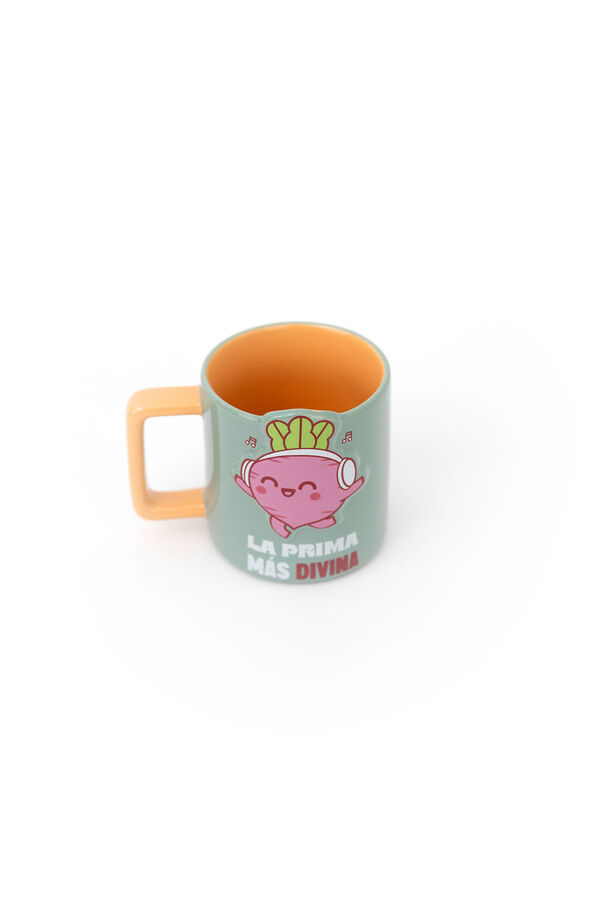 Mr. Wonderful 3D Beetroot Mug - The Most Divine Cousin printed