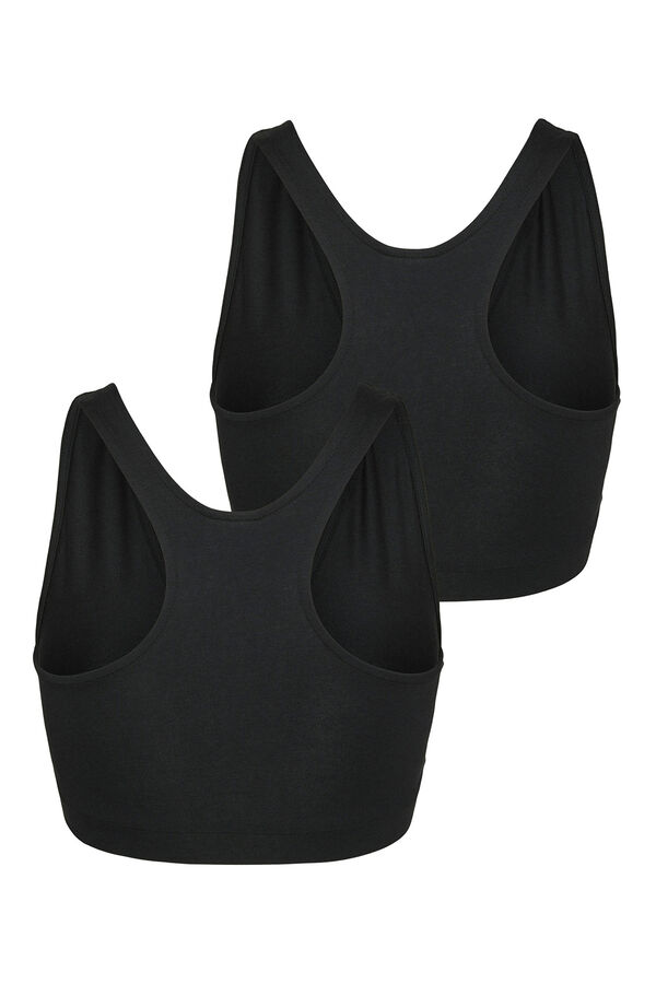 Mamalicious Organic cotton maternity bras black