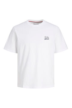 Womensecret Camiseta fit regular blanco