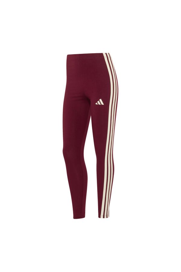 Adidas Essentials Cotton Leggings red