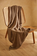 Calma House Kariertet plaid in ecru damero Grau