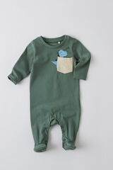 Name it Baby-Jungen-Pyjama Gr&uuml;n