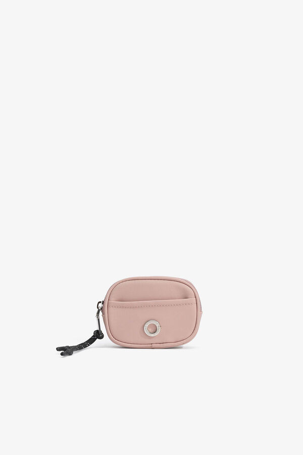 Vilanova Rounded Nylon Purse pink