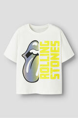 Name it Camiseta Rolling Stone blanco