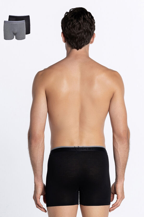 Punto Blanco Pack de 2 cuecas de algod&atilde;o estampado