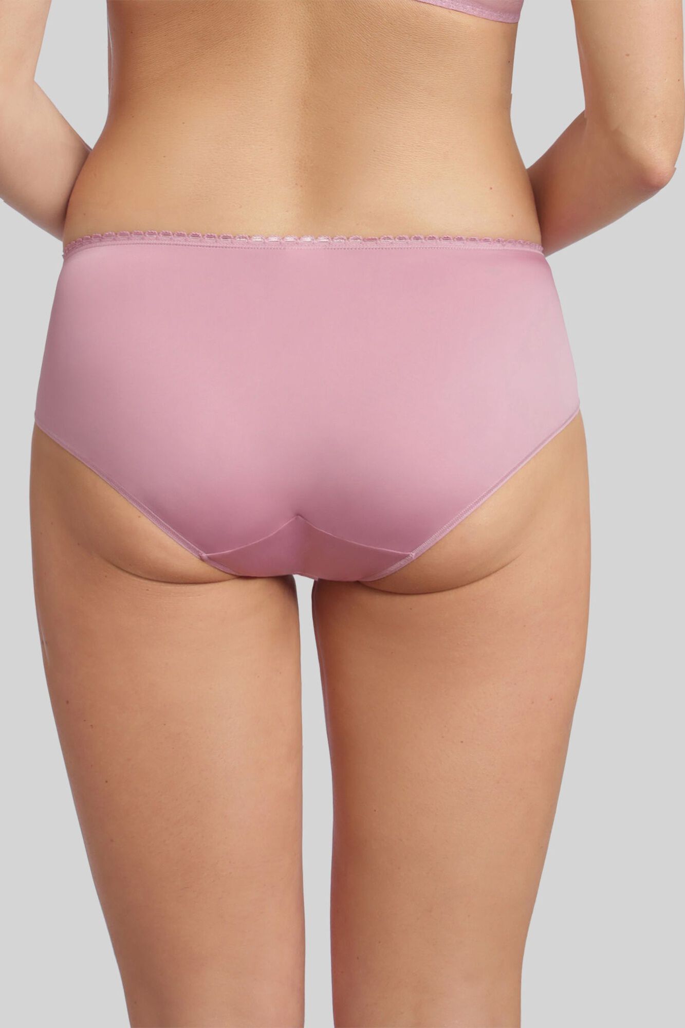 Playtex Braga alta bordado floral satinada