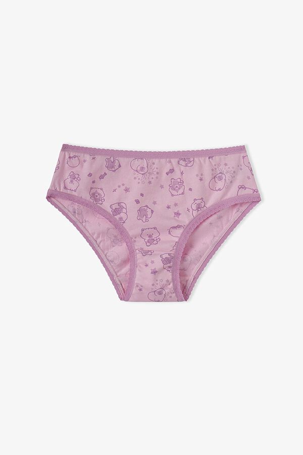 Penti Girls' 5-Pack Slip Panties printed