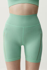 Born Living Yoga Mintgr&uuml;ne Sport-Shorts SUNSET Gr&uuml;n